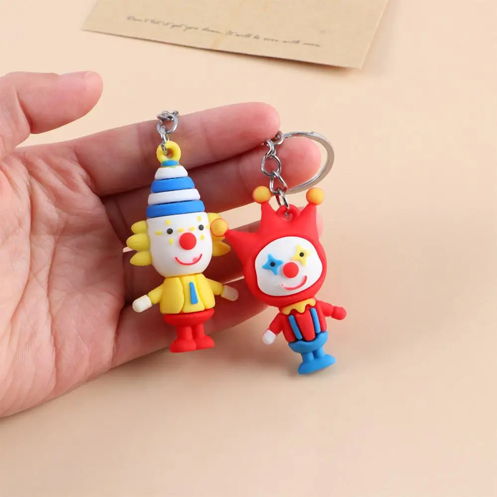

Creativity Lovers Gifts Jewelry Keychain Pendant Cartoon Doll Gift Bag Pendant Key Chains Clown Keyring Clown Keychain