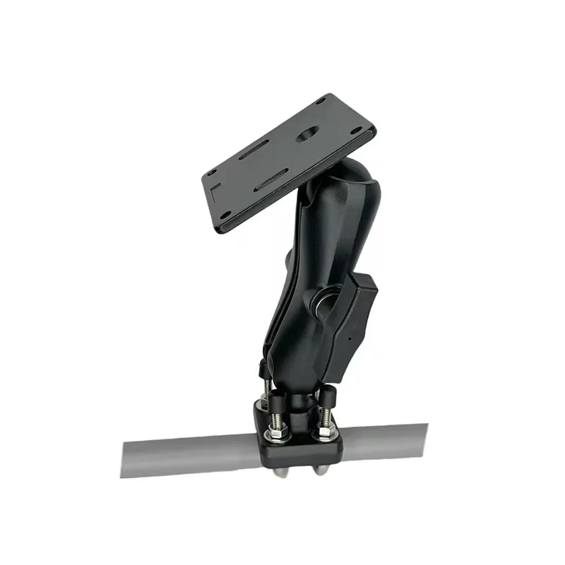 Двойной U-образный болт размера 1,5 дюйма, прямоугольный усилитель с шаровым креплением 1,5 дюйма для VESA 75 x 75, двойное шаровое крепление для дисплеев