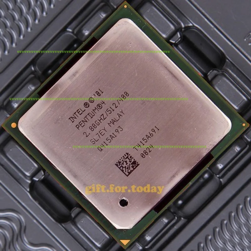 A+SL7EY para procesador Intel Pentium 4 2,8 GHz 512/400 Socket 478 CPU 3067980095409 |   eBay