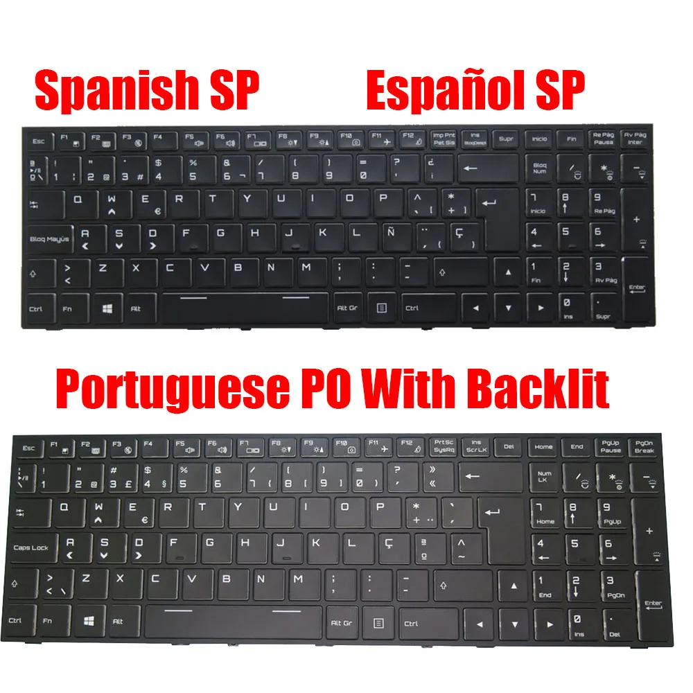 

Клавиатура с подсветкой для MEDION ERAZER X7849 P670RS-GM MD60316 MD60426 MD60427 MD60292 MD60291 MD60255 MD60379 MD60357 MD60356