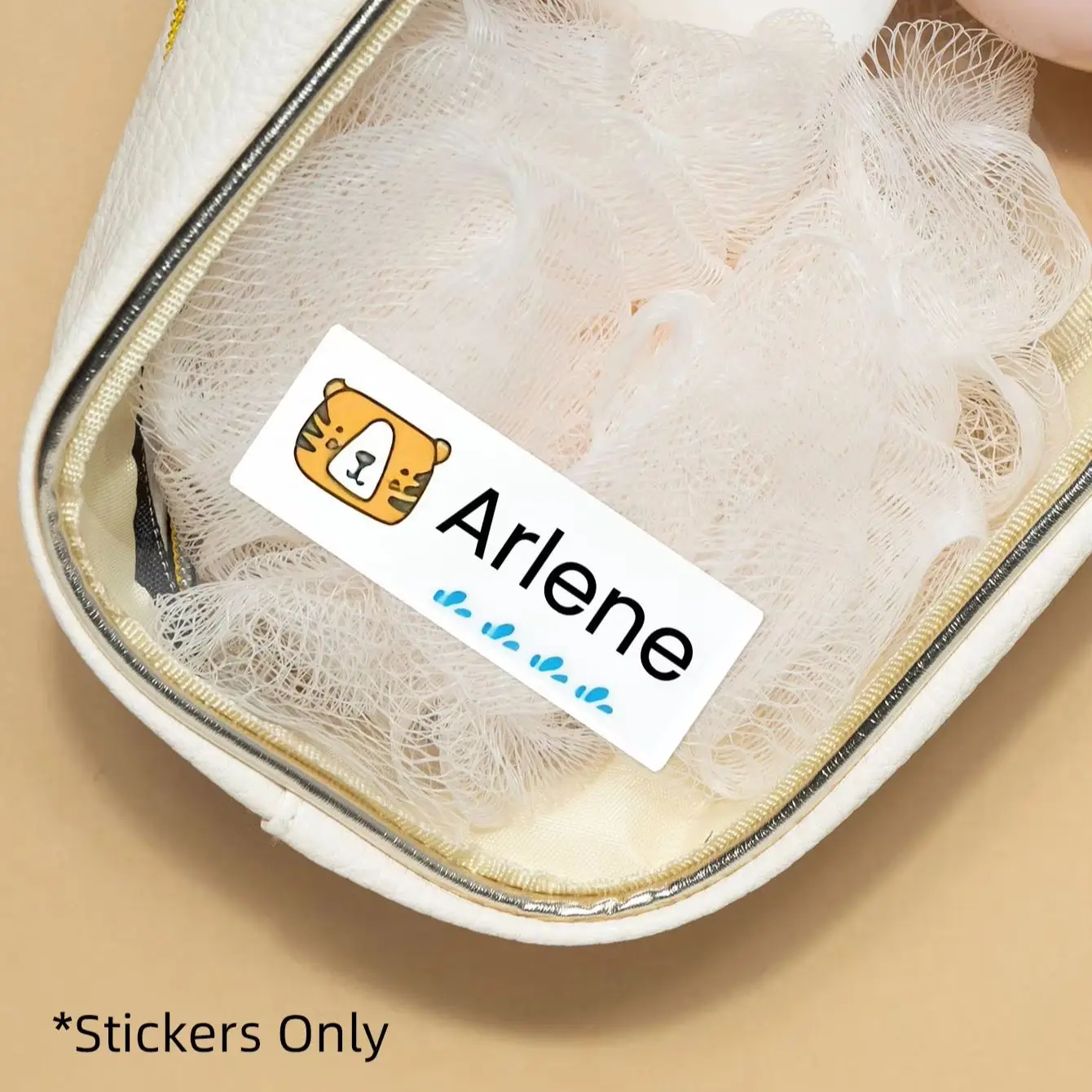 1‑250PCS Custom Personalized Name Stickers for Sealed Storage Vessels, Utility Organizer Pouches & Gift Package Tags