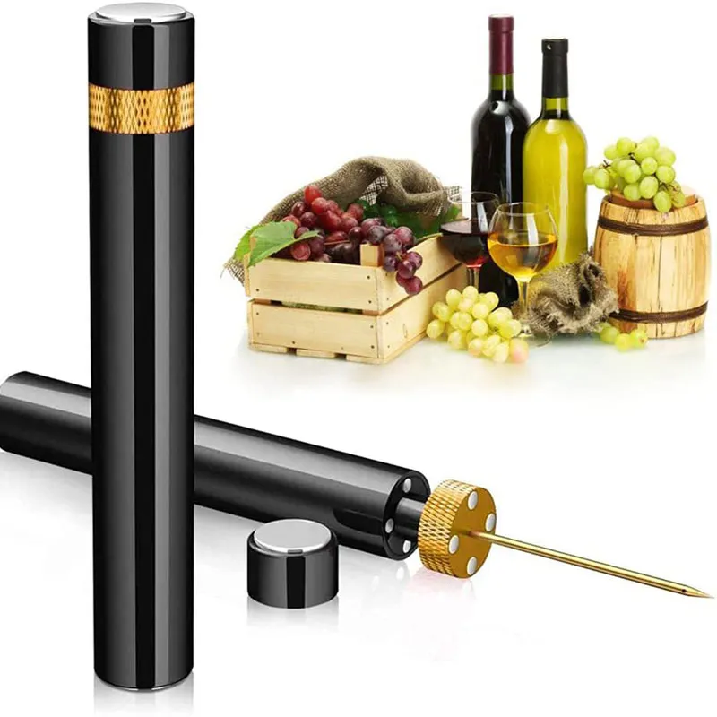 

Portable Wine Opener Wine Air Pressure Pump Bottle Corkscrew Opener Tools Bar Accessories for Home Restaurant Party Wine Lovers
