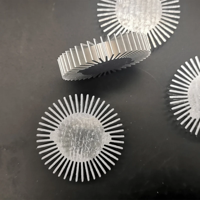 COB Radiator Diameter 50mm 3~7W High Power Led Heatsink