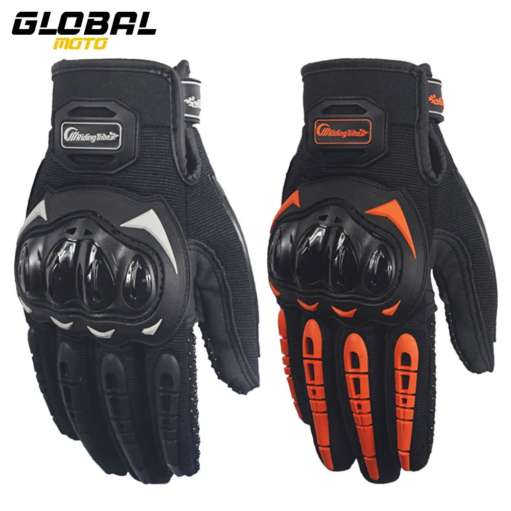 

Motorcycle Full Finger Protective Gloves Breathable Anti-slip Motorbike Gloves Outdoor Moto Riding Gloves Touch Screen M-2XL