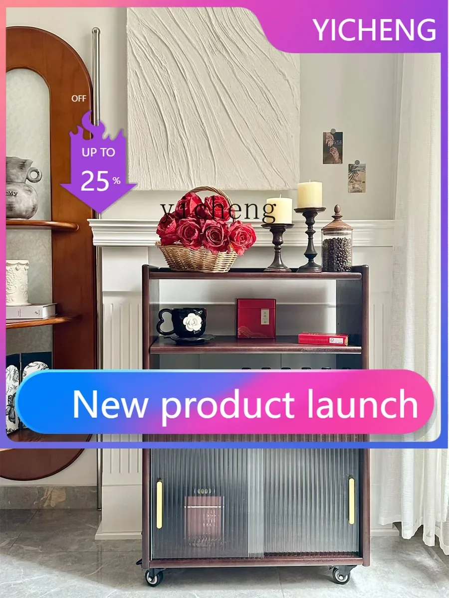 

medieval style dining side cabinet small wall integrated shelf dining cabinet ultra-narrow floor entrance cabinet