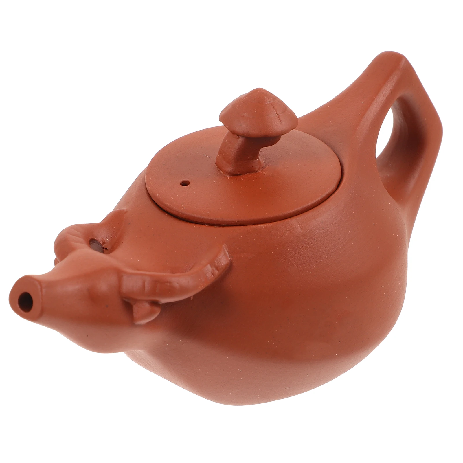 

Chinese Purple Clay Teapot Vintage Small Pot Ergonomic Handle Smooth Mouth Travel Teaware Home Office