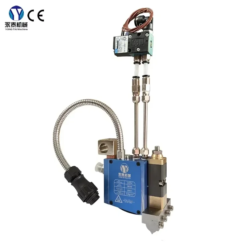 Valve module automatic hot glue for slot die gluing system