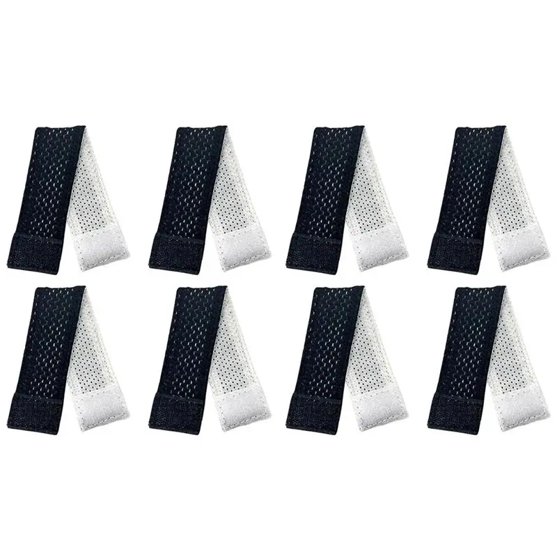 

8 шт. трикотажные ленты с крючком и свернутым держателем для спортивных занятий-A00E