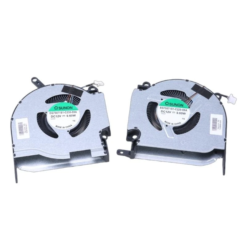 CPU GPU Fan Laptops Cooling Fan DC12V 9.6W 4Pin Radiators for OMEN 16K 16-N for OMEN 8Pro