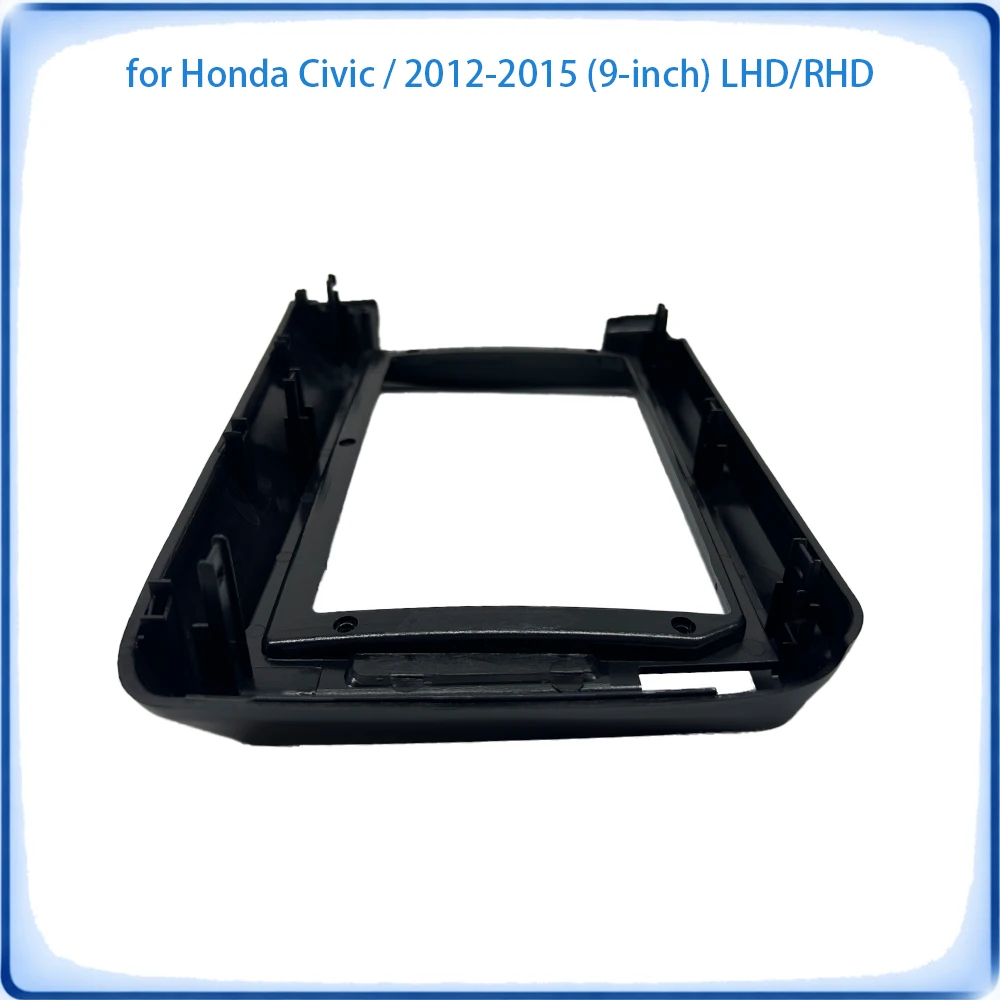 Car Radio Fascia Frame For Honda Civic 2012-2015 9 inch LHD/RHD With Canbus Decoder & Wiring Harness Car Accessories Plug & Play