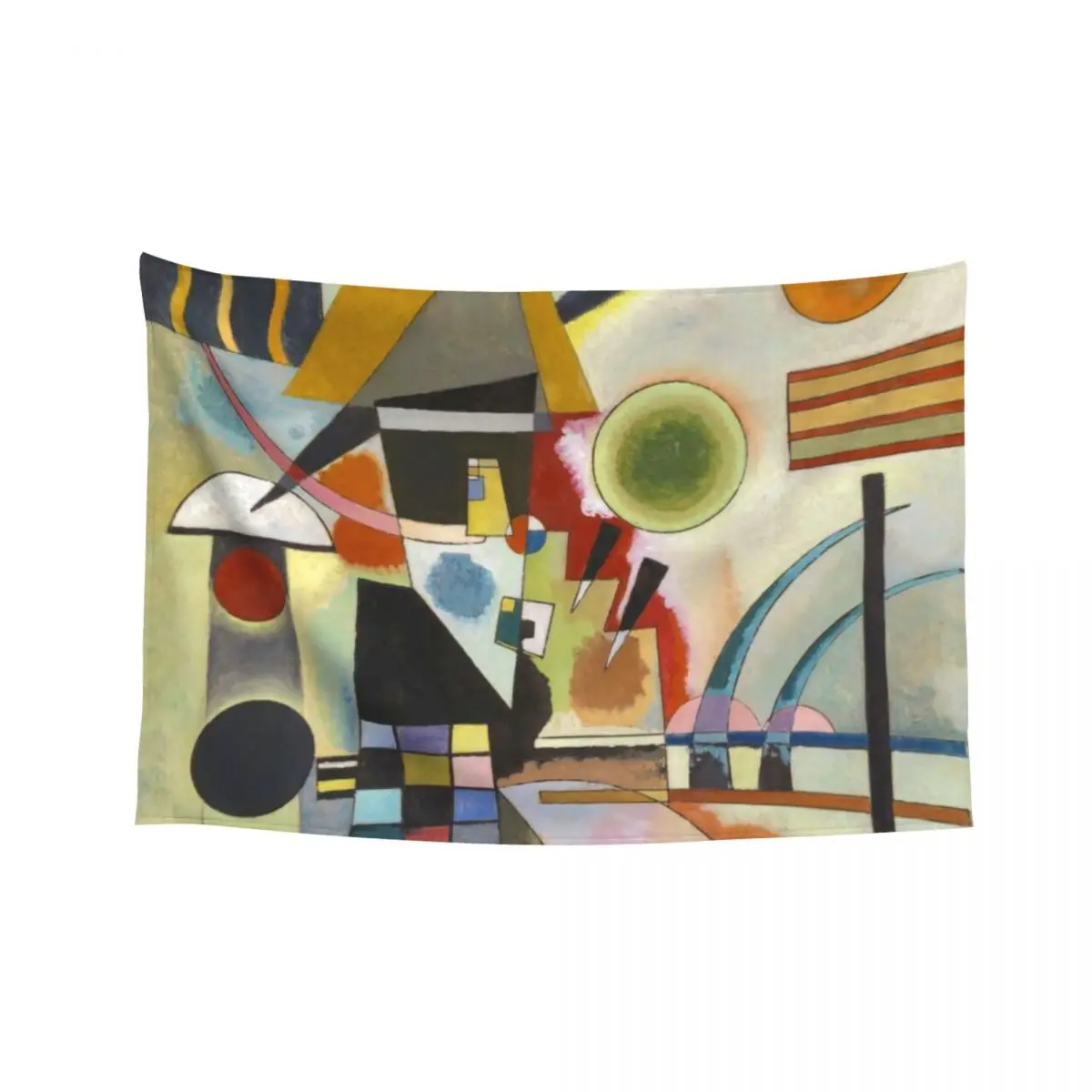 

Wassily Kandinsky 4 Swinging Tapestry Outdoor Decor Decorative Wall Wall Hangings Decoration Tapestry