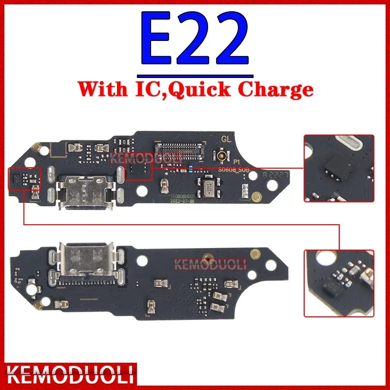 Usb Dock Charger Connector for Motorola Moto E 2020 E20 E30 E40 E22 E22i E32 E32S E13 Charging Board Module Flex Ports