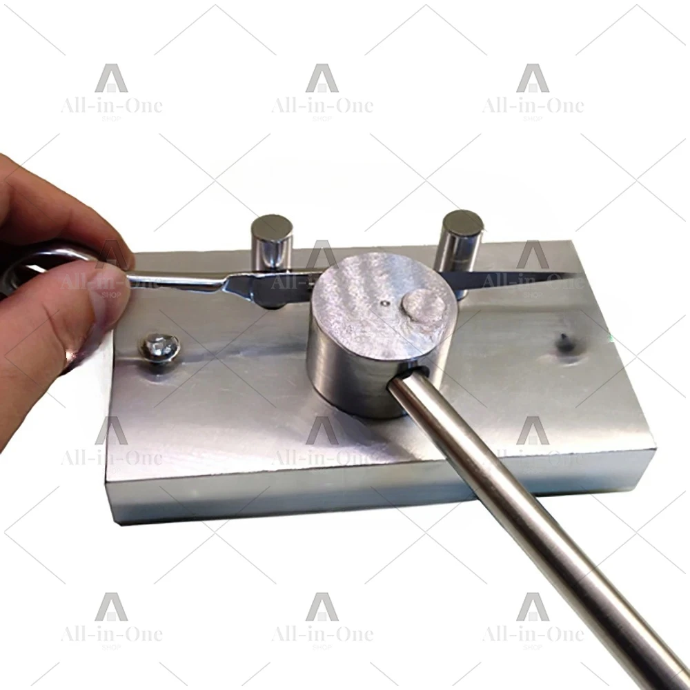 DIY Scissors Arc Corrector Twisting Machine Bending Device Manual Barber Scissors Repair Tool The Third Round Radian Corrector