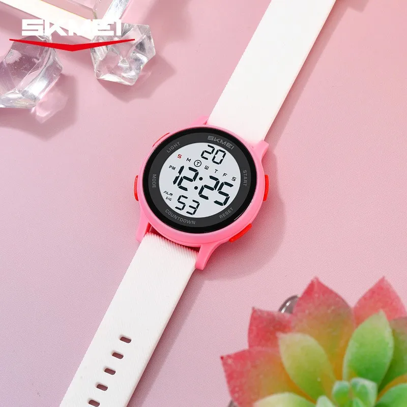 ساعات المعصم الموقت الالكترونيات طالب SKMEI 2427 الرجال عارضة الساعات الشابات #1