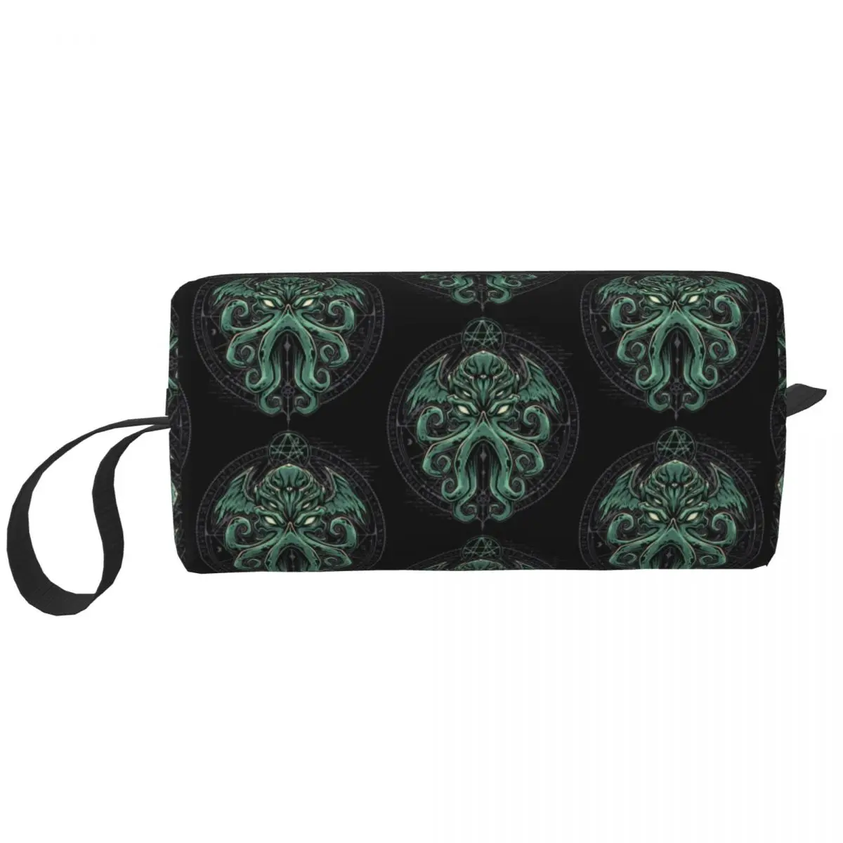 Fashion Great Cthulhu Travel Toiletry Bag for Women Horror Movie Lovecraft Cosmetic Makeup Bag Beauty Storage Dopp Kit