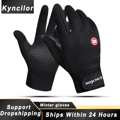 Winter Bicycle Gloves with Touch Screen and Windproof Kyncilor