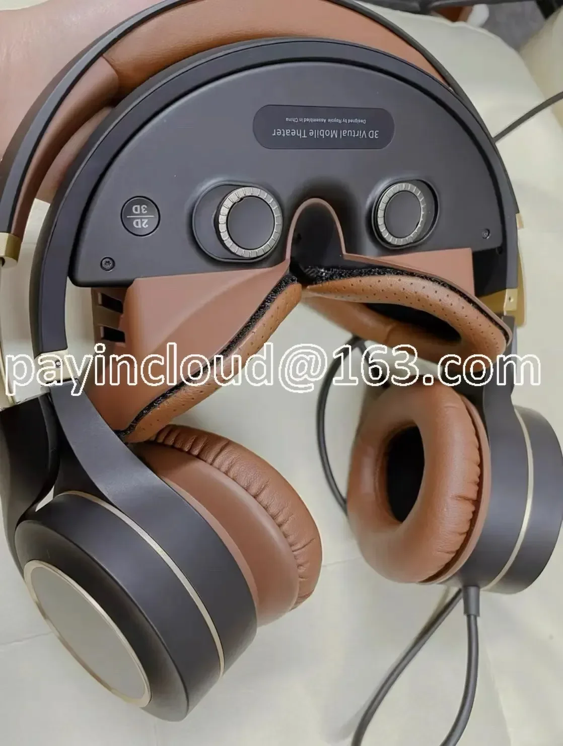 Royole Moon - 2GB/32GB 3D VR Hi-Fi سماعة رأس الكل في واحد للسينما المتنقلة #3