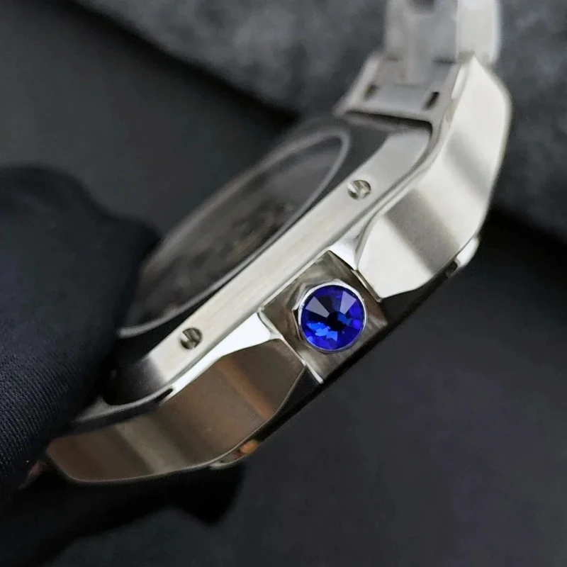 ساعة رجالية من أفضل العلامات التجارية الفاخرة NH35 ساعات آلية أوتوماتيكية زجاج الياقوت ساعة رجالية مضيئة