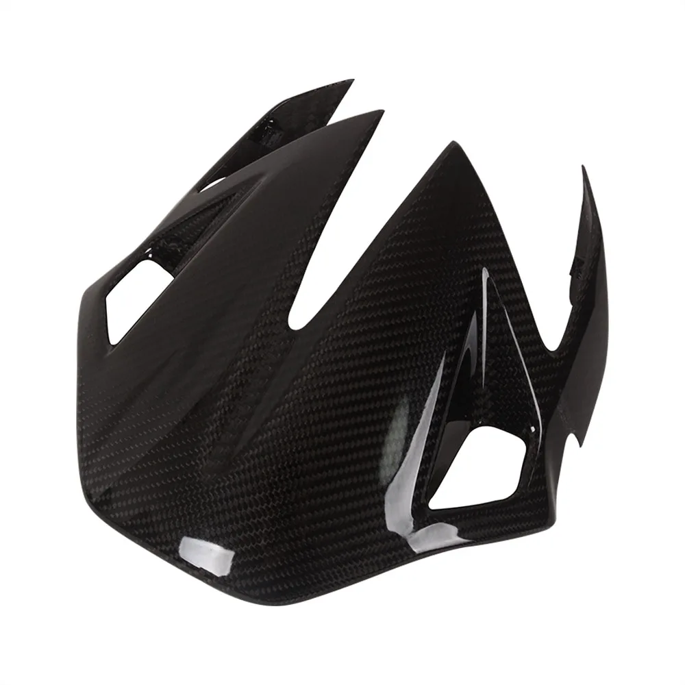 MOTO4U 100% Carbon Fiber Windscreen Windshield Deflector Wind Screen Fly Screen Front Fairing For Aprilia Dorsoduro 1200