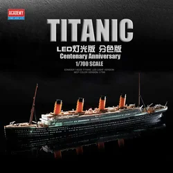 Academy Plastic Model Kit 14214 the Titanic Centenary Edition MCP Color Separation Version 1/700