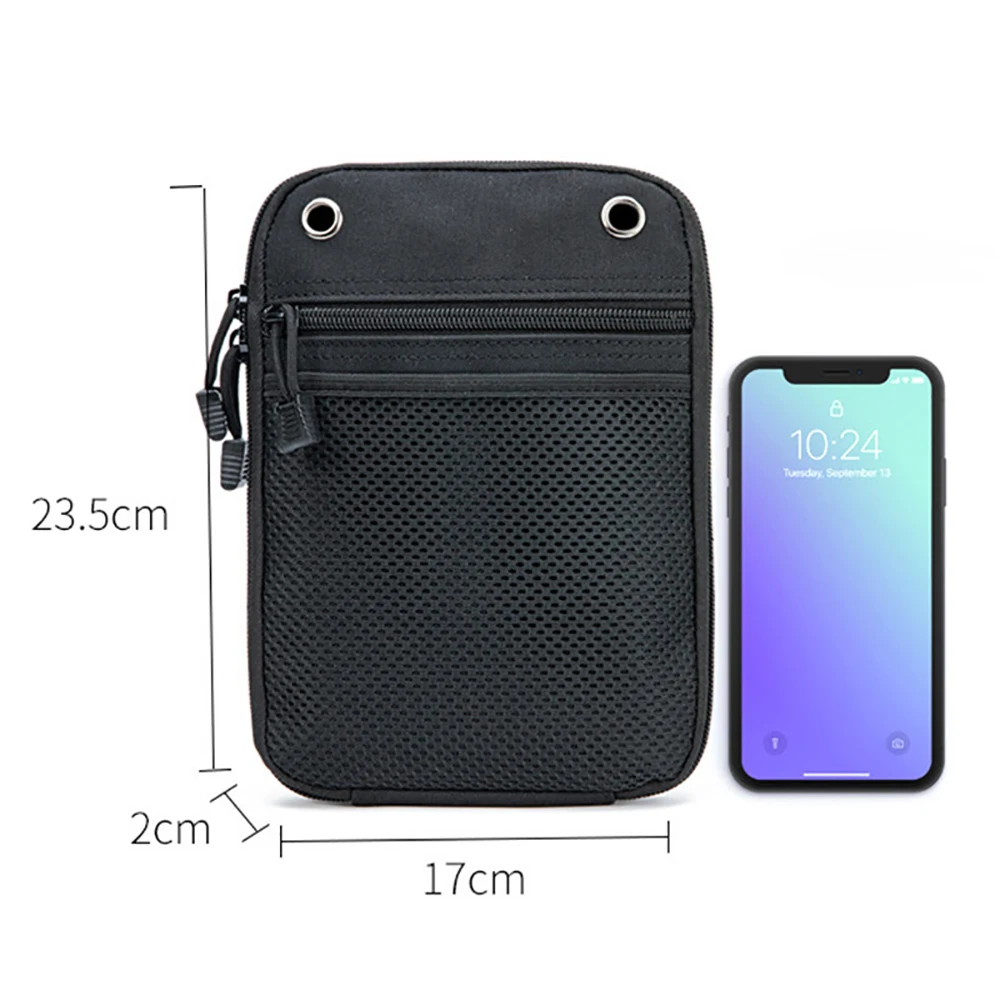 مولي في الهواء الطلق التكتيكية أخفى بندقية الحافظة الحقيبة EDC مجلة الحقيبة للبنادق العالمية حمل الحافظة الخصر حزمة مراوح #5