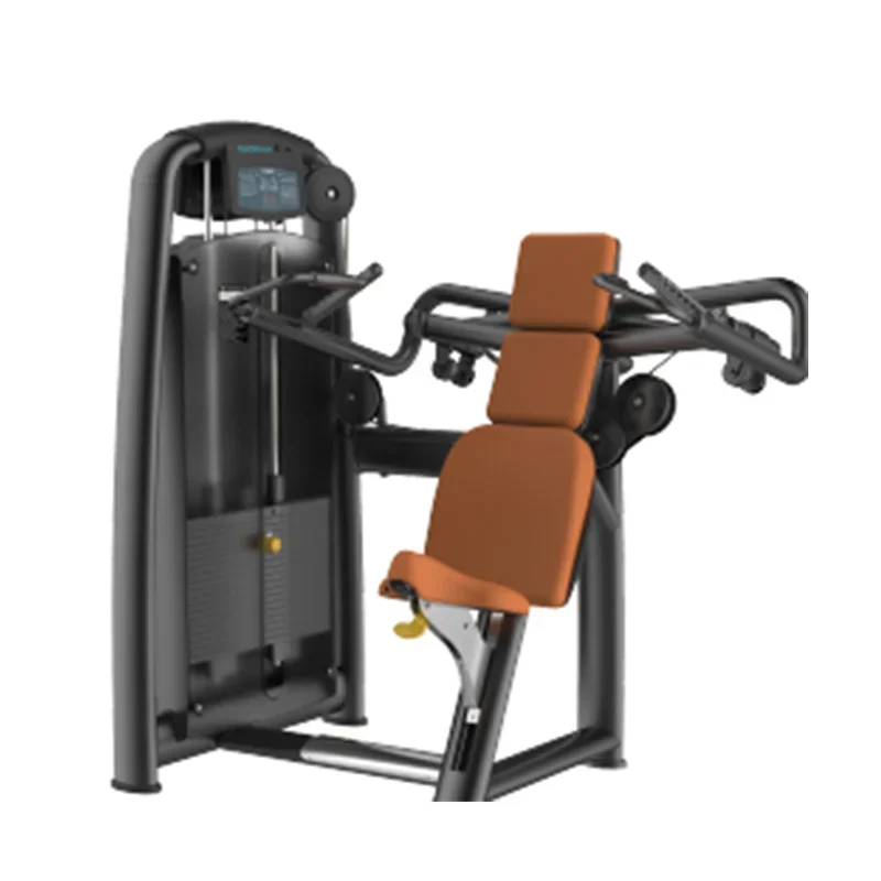 Pin Load Selection Machine, Commercial Machine Pin Loaded Shoulder Press Strength Training Gym Home Use Strength Fitness Machine