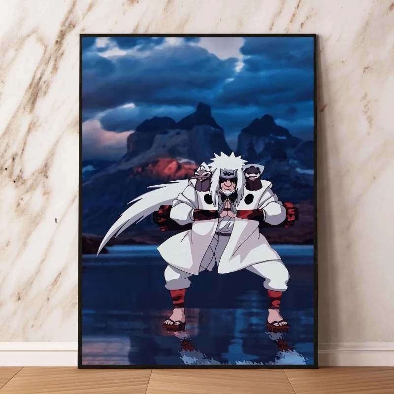 Canvas Posters Naruto Uchiha Obito Modular Prints Figures Decoration Paintings Christmas Gifts Living Room Hanging Classic