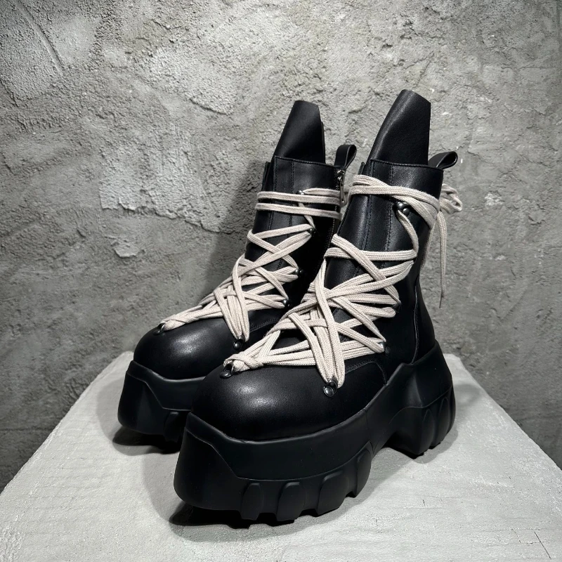 

2025SS High Street Platform High-Top Best Quality Shoes Men Women Fashion Casual Comfortable Sneakers