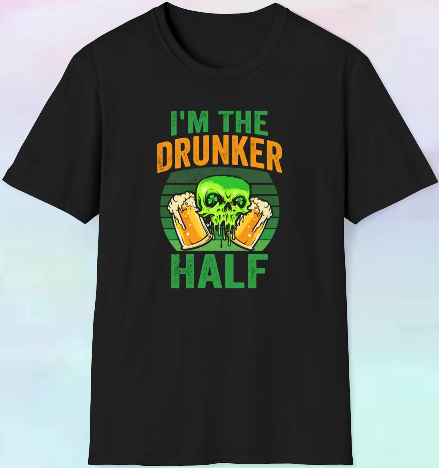 Men's Women's I’m The Drunker Half T Shirt | Funny Alcohol Humor Adult | S-5XL