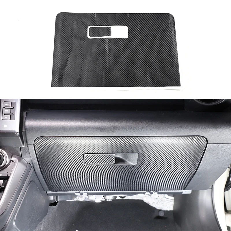 

For Subaru BRZ 2220-2024 PVC Car Passenger Glove Box Strip Decoration Sticker Interior Accessories