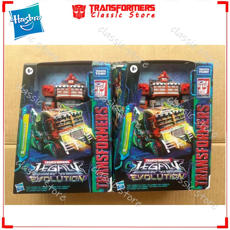 

In Stock Classic Hasbro Transformers Toys Legacy Evolution Voyage Class Trashmaster Cybertron Autobots Action Figures Gifts