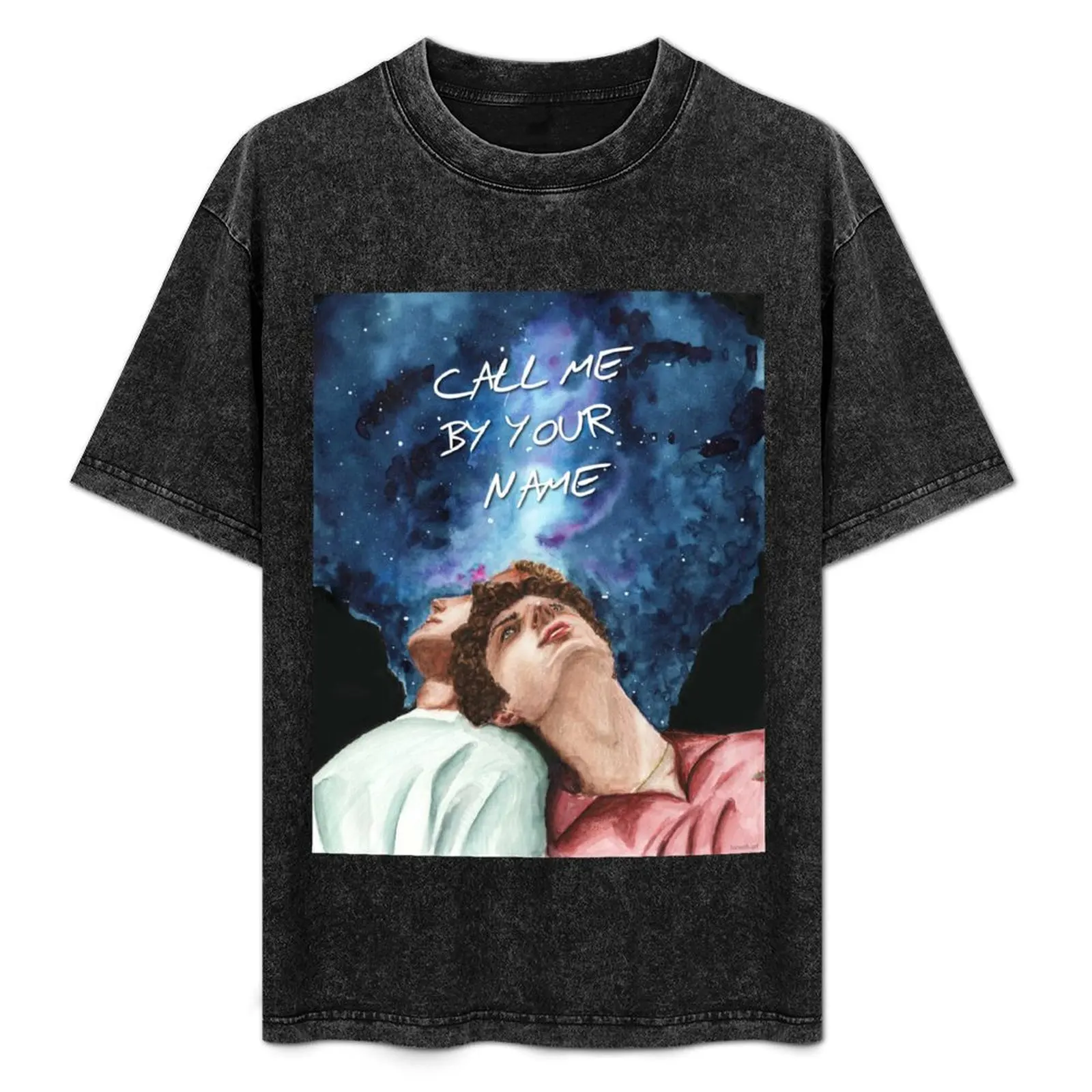 

Call Me By Your Name - Stars T-Shirt Funny t-shirts anime figures plain mens t shirts top quality