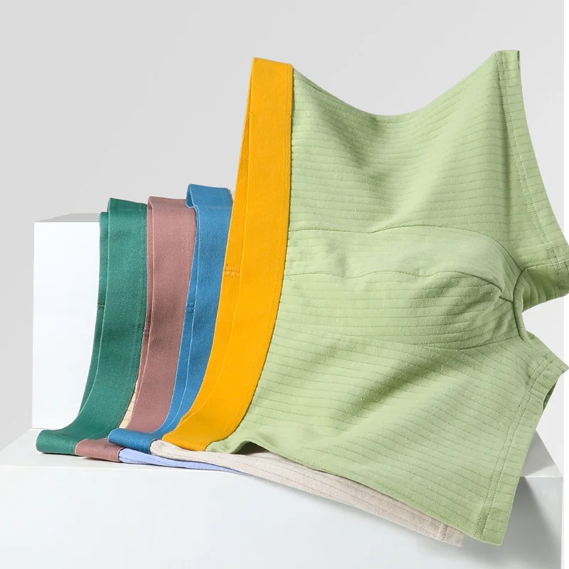 Herrenunterwäsche Männliche antibakterielle Jugend-Baumwoll-Boxershorts Sommer dünne Unterhosen in Übergröße Jungen Sport-Boxershorts