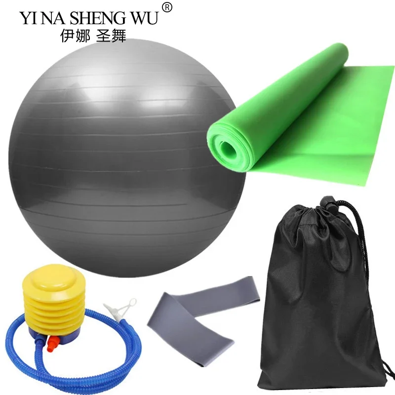 

Мячи для фитнеса из ПВХ, набор мячей для йоги, утолщенные взрывозащищенные упражнения, домашний тренажерный зал, оборудование для пилатеса, балансировочный мяч 45 см