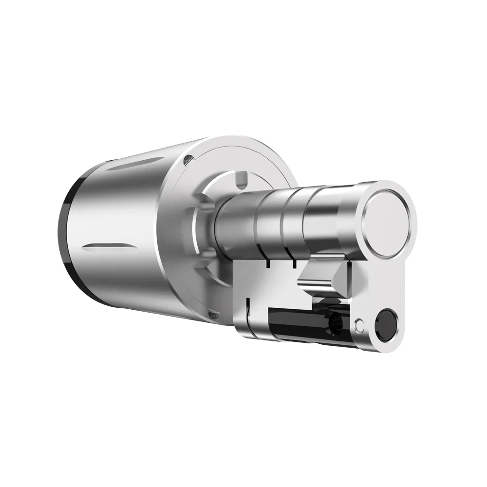 Euro Half Cilinder Auto Smart Lock Beveiliging Keyless Access TTlock APP Controle voor Deurdikte 30-70mm Deur