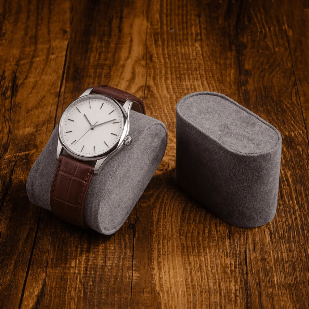 New Suede Velvet Watches Storage Pillow Fixed Display Wristwatch Cushion Multi Functional Watch Boxes Accessory Bracelet