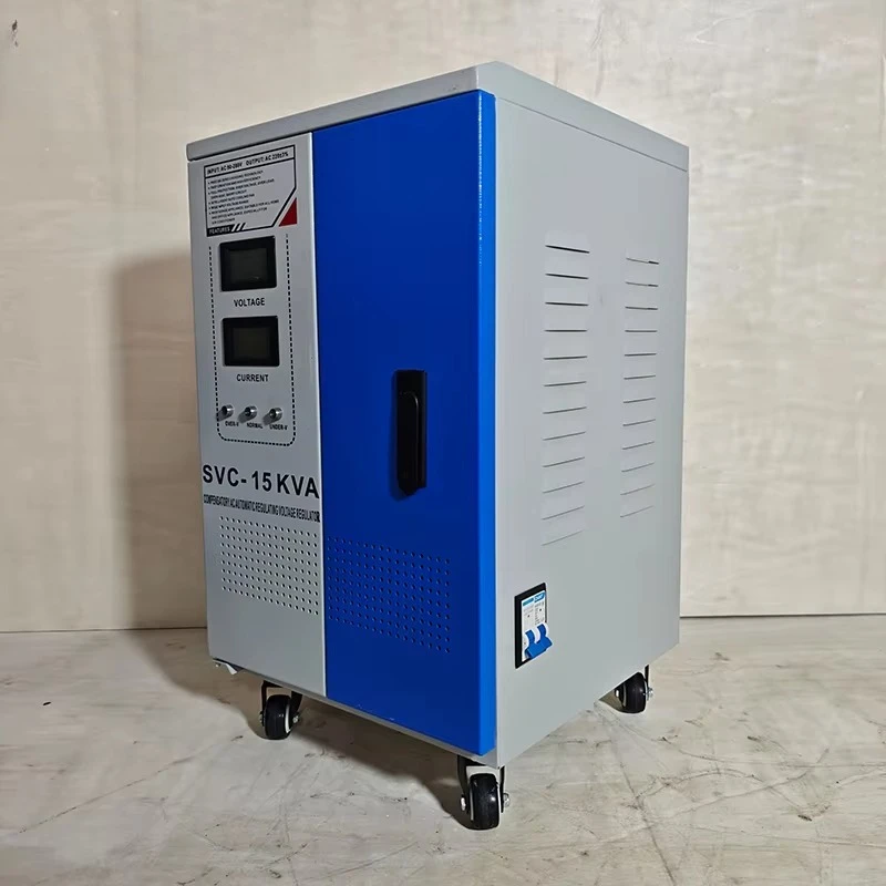 Servo Motor Automatic Regulator High Precision Single Phase AC Regulator 50/60Hz 98% Efficiency