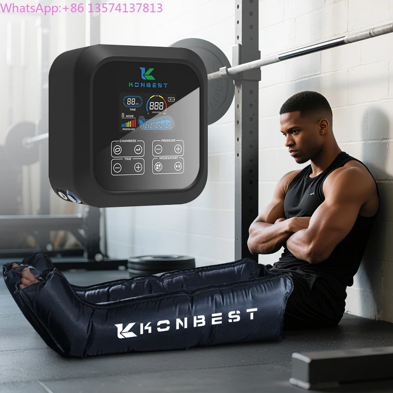 

Air Compression Therapy Sport Recovery for Circulation and Relaxation 6 Chmabers Leg Massager Boots Machine