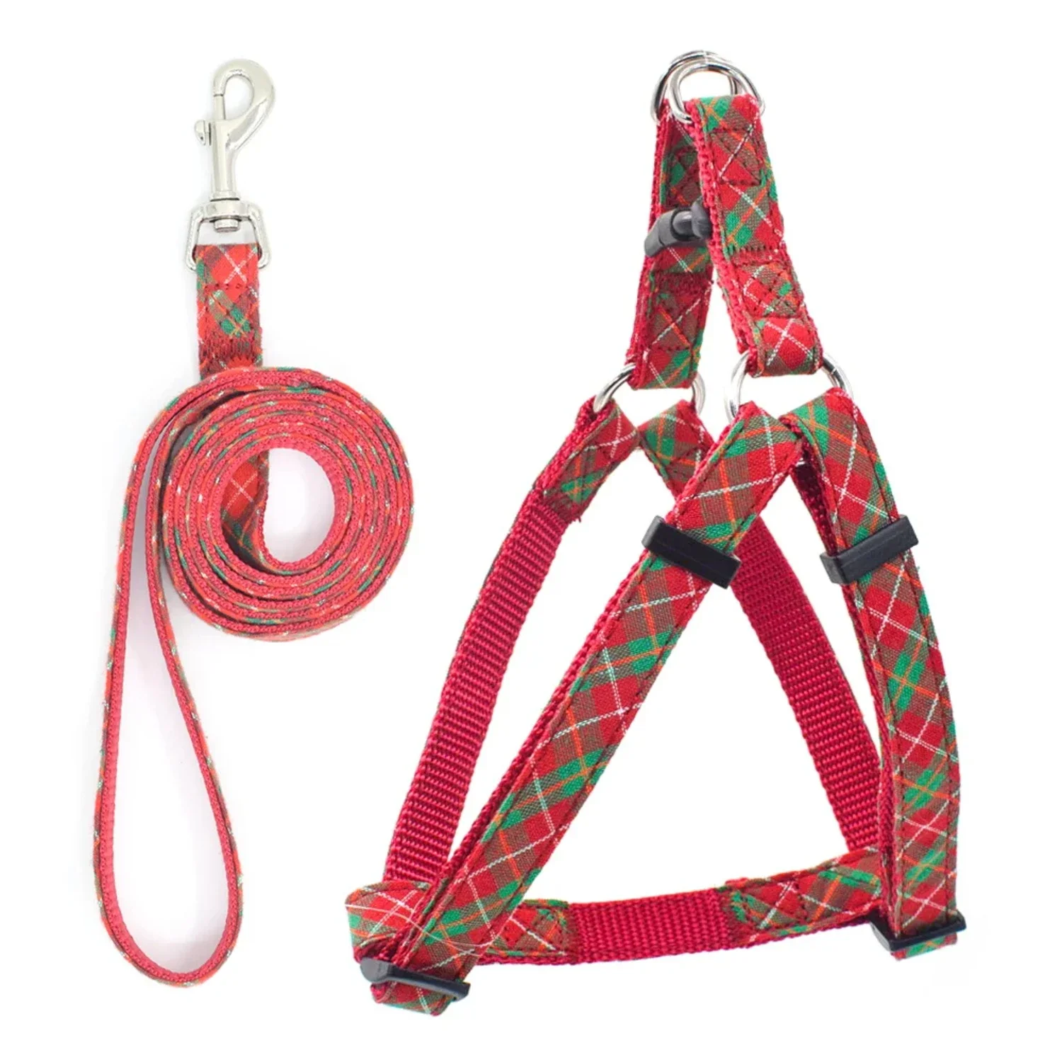 

Stylish and cozy winter harness set is the perfect addition to your furry friend's wardrobe. Treat your pup to the ultimate in c