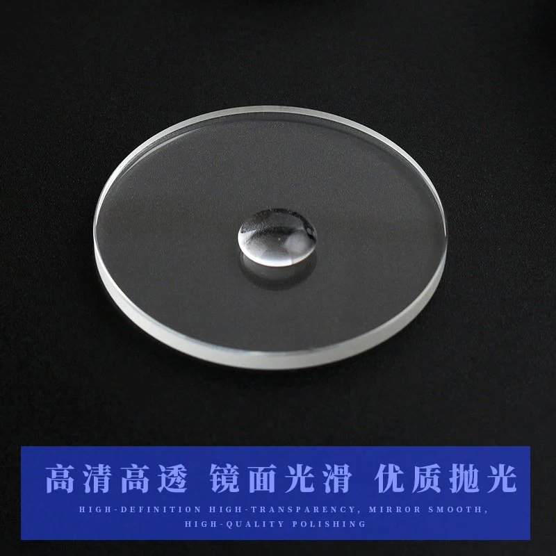 Mineral Glass Watch Crystal For Casio EF-500 501 506 511 512 513 516 518 521 524 EF-130 Watch Replacement Repair Parts