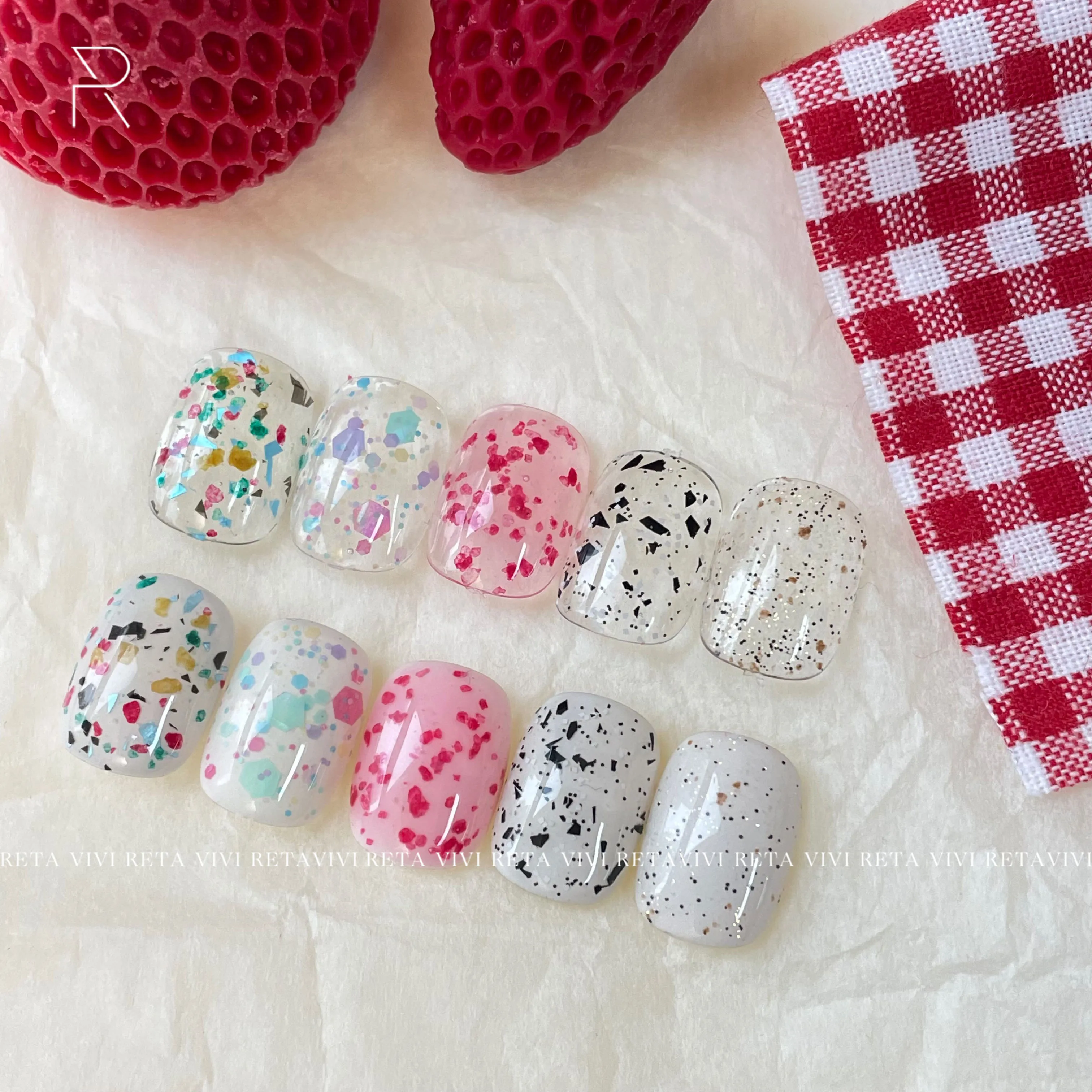 

Summer Cute Christmas Style Eggshell Nail Gel 5g Simple Kawaii Nail Gel Polish Semi Permanent Soak Off Manicure Accessories