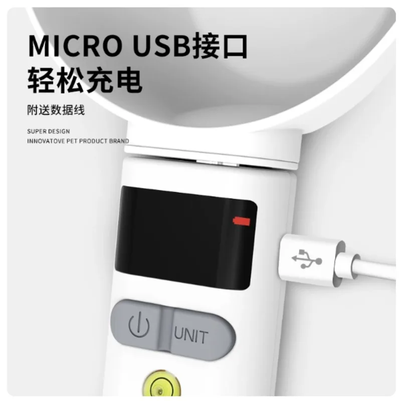 Pet Food Measuring Spoon With Scale Dog Cat Feeding Shovel Quantitative Feeding Scoop Household Pet Feeding Accessory