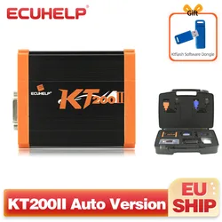 [Get a Free Ktflash Dongle] ECUHELP KT200II ECU Programmer Tool Auto Version for Car Truck, Upgrade More Protocols Over KT200