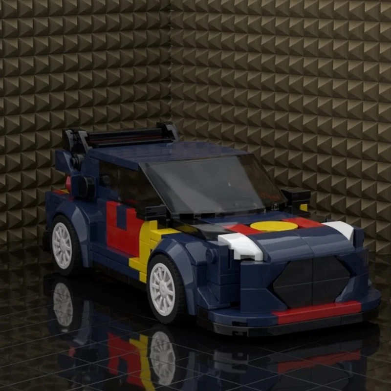 912ピース スーパーカー WRCラリーカー バンドル MOC カスタマイズ モジュール式 組み立てブロック 人気 ブロック キッズデザイン DIY クリスマス おもちゃ ギフト