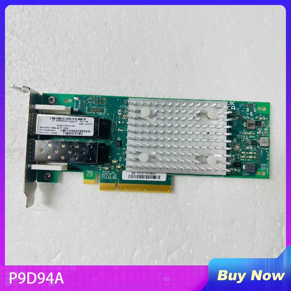 For HP 853011-001 SN1100Q QLE2692 Dual Port 16G 2P FC HBA Card P9D94A