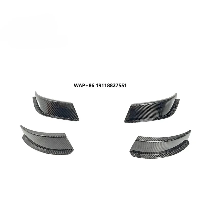 

Hot Sales Style Side Splitters for G80 G81 G82 G83 M3 M4 2021+ Carbon Fiber Front Bumper Canards