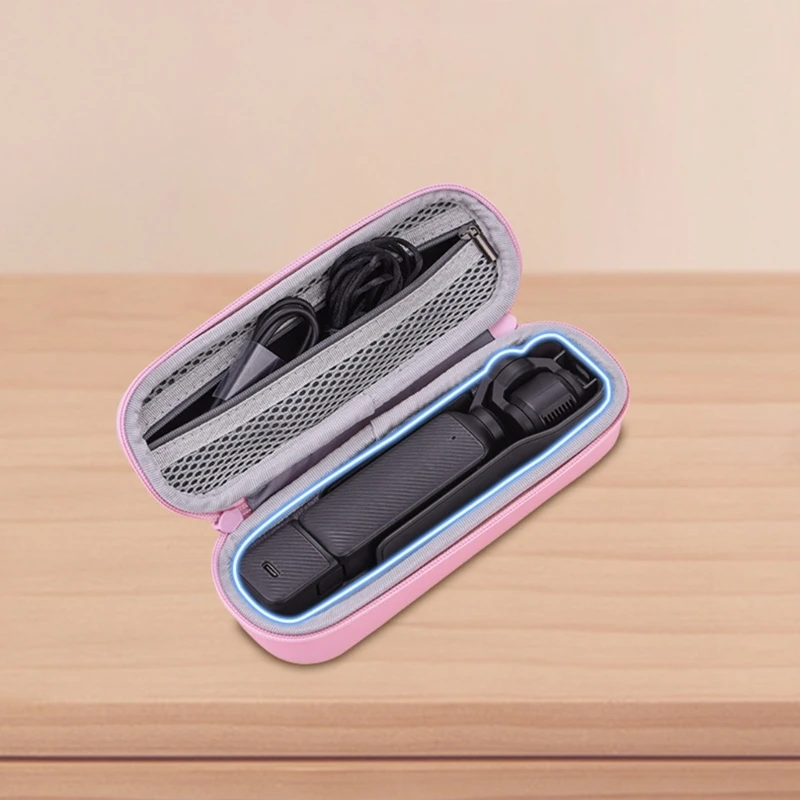 Funda protectora densidad para cámara POCKET 3, bolsa PU resistente a golpes y salpicaduras con correa para asa K1KF