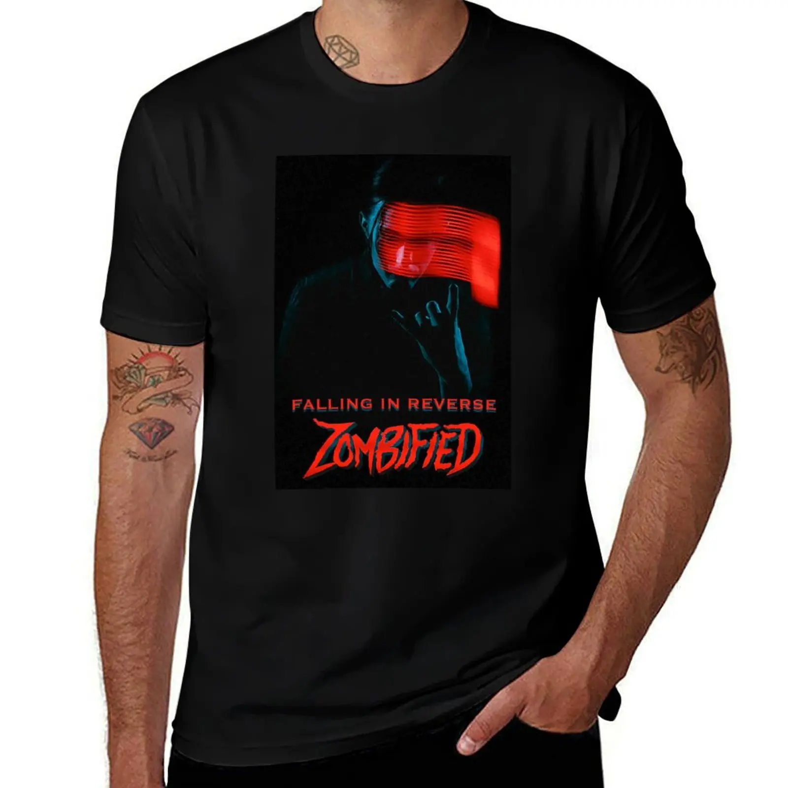 

zombified T-Shirt funny t shirts cotton anime tshirt