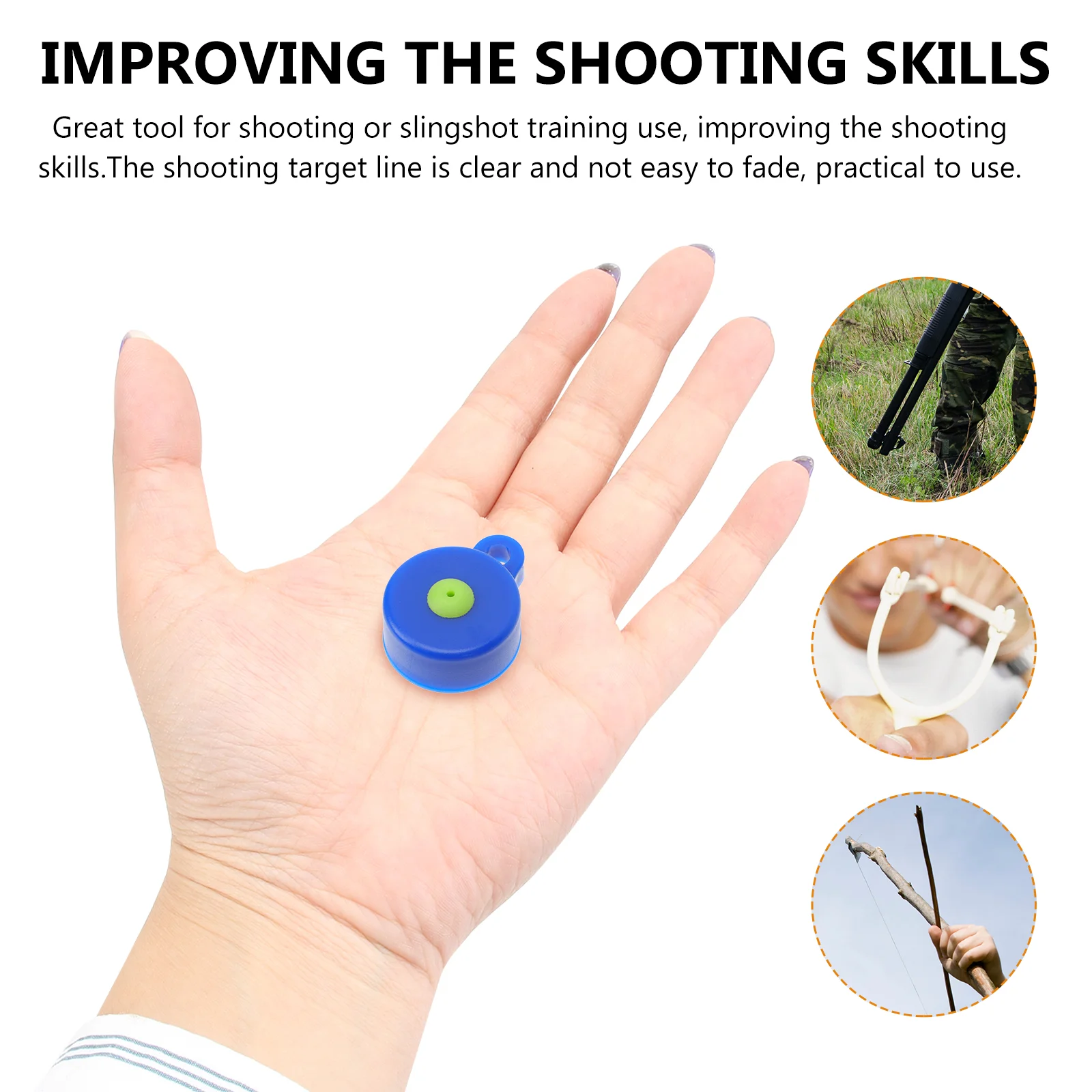 10 Pcs High Pressure Inflatable Bottle Cap Airsoftguns Caps Practical Game Outdoor