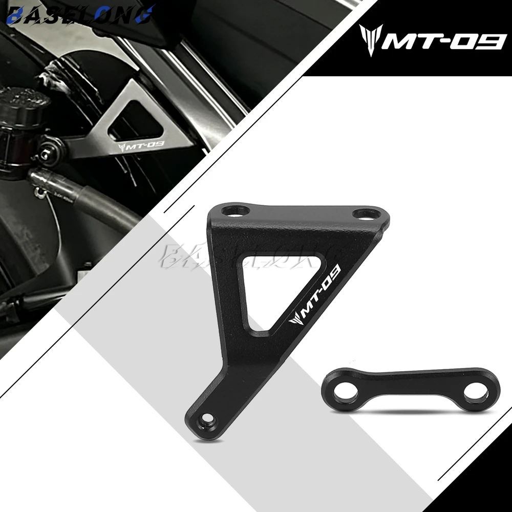 

For YAMAHA MT-09 MT09 MT 09 SP 2024 2025 2026 Motorcycle Pillion Footpeg Removal Kit Set Rear Foot Pegs Footrest Blanking Plate